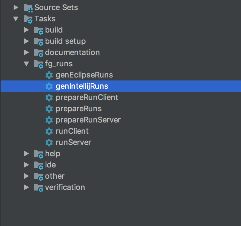genIntellijRuns